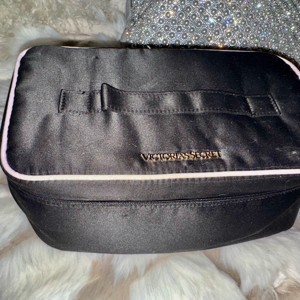 Victoria's Secret Black Travel Bag and  walket